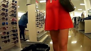 Sundress Wedgie Seducing Upskirt(playtime)