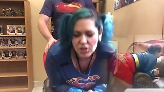 Supergirl Fucked By Superman Starring Cinnamon Anarchy